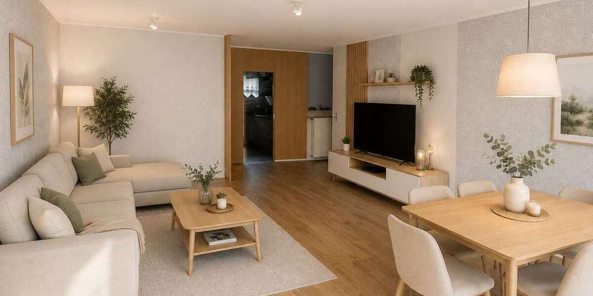 Etagenwohnung Haibach - 4 Zimmer, 95 m&sup2;, 1.350&euro; | Angebot:27087491