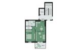 Etagenwohnung Mühlheim am Main - 2 Zimmer, 49 m&sup2;, 990&euro; | Angebot:26004728