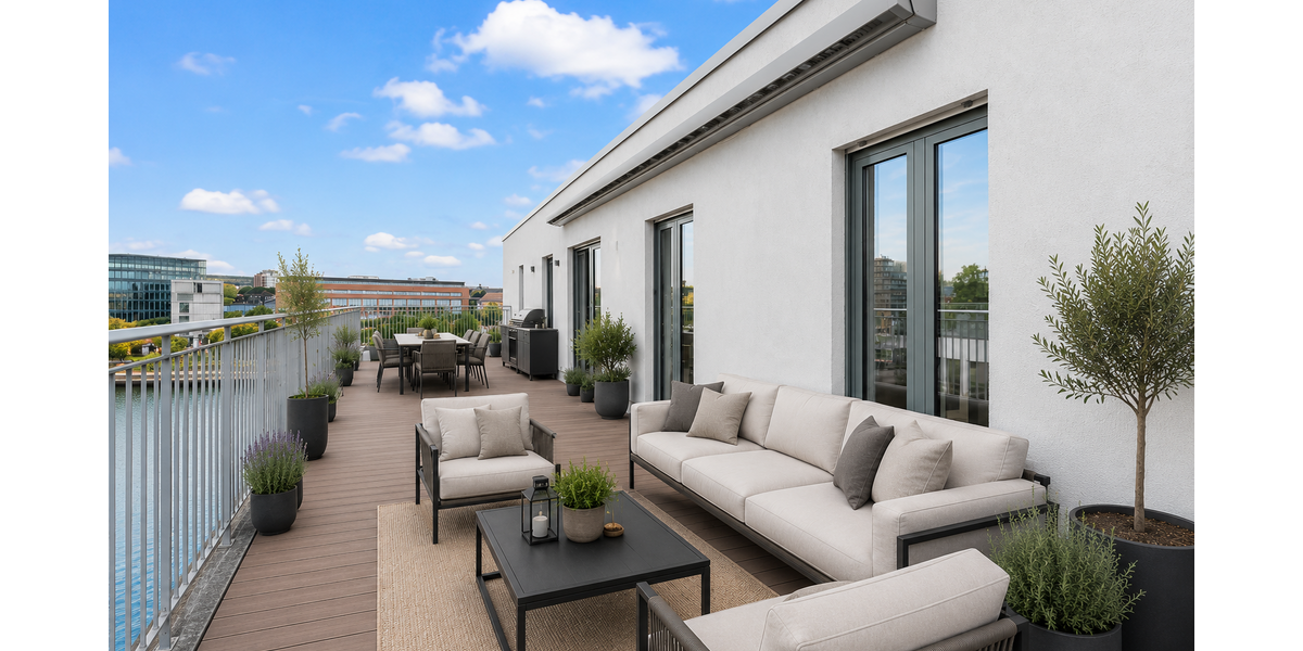 Etagenwohnung Frankfurt am Main Gutleutviertel - 5 Zimmer, 237 m&sup2;, 6.500&euro; | Angebot:27081353
