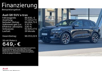 Audi Q6 e-tron 2.900 km 86.830 &euro; Hanau 63452