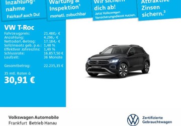 VW T-Roc 25.287 km 21.480 &euro; Hanau 63452